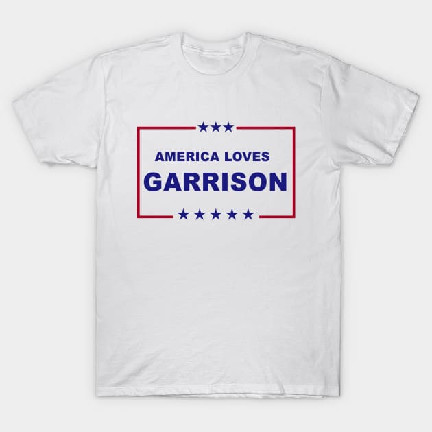 America loves Garrison T-Shirt by Theo_P